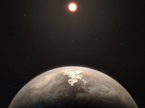 Descubren un planeta a tan solo 11 años luz que podría albergar vida Ross128b_0